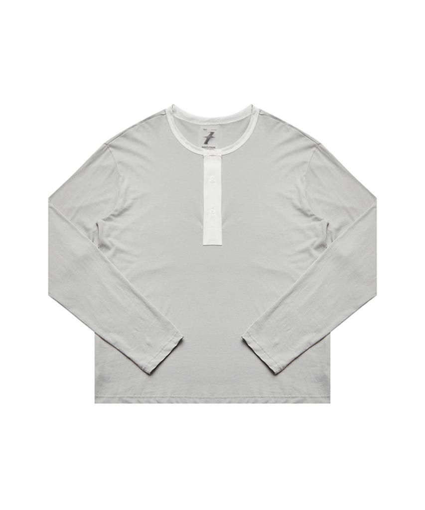 Серая футболка-henley Weibeugeon из купро