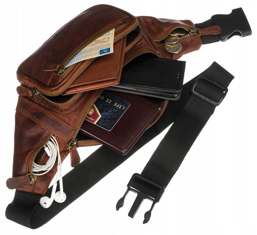 Men's leather pouch - Peterson
