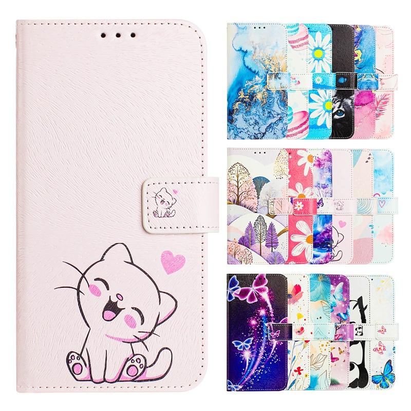 Для Samsung Galaxy F06 M06 M16 F16 A25E SC-53F A07 A17 J3 Pro J330 J5 J530 J7 J730 2017 J4 J6 Plus Prime 2018 S25 Plus Ultra Edge Case Чехол-книжка