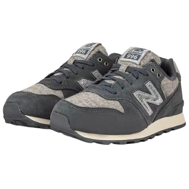 New Balance Nb 996 Удобные Универсальные Амортизирующие Прочные Низкие Повседневные Кроссовки для Бега Женские кроссовки Серые WR996NNA