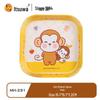 Wuhe Food-Grade Melamine Cute Monkey Square Plate