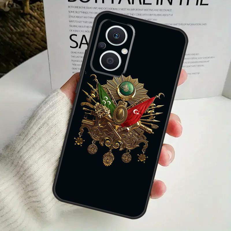 Чехол для телефона с гербом Османской империи для OPPO Reno 14F 12F 12 11 13 F 10 Pro 8T 7 8 Lite OPPO Find X8 X6 X5 Pro