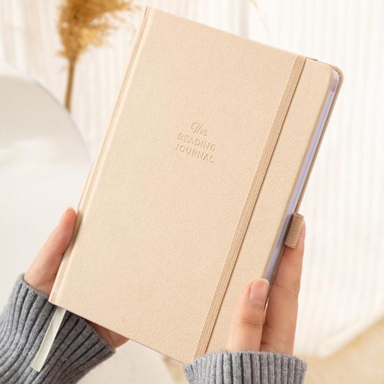 Журнал для чтения обзоров книг формата А5 Отслеживание прогресса чтения Подсказки для письма