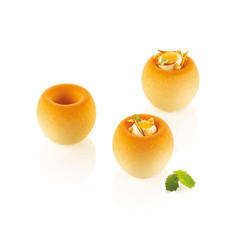 Пищевые инструменты для украшения десертов Верхний вогнутый дизайн Силиконовая форма для торта цилиндрической формы Кухонная форма для выпечки Форма для шоколада