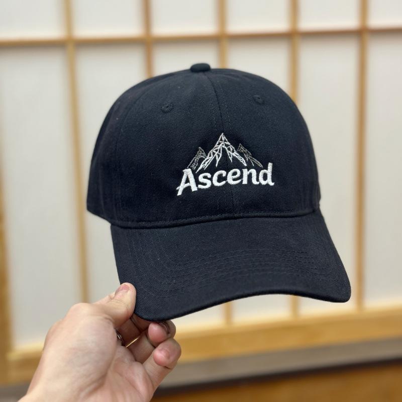 Simple And Versatile Hat Women'S Trendy Baseball Cap Couple Sunscreen Sunshade Cap Men Show Small Face