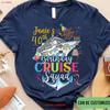 Personalized Birthday Cruise Squad T Shirt 50th Trip Family Matching Vintage Comfortable Graphic Breathable