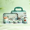 Wind Dragon Boat Festival merchandise travel tea set company corporate activities business practical souvenirs high-end