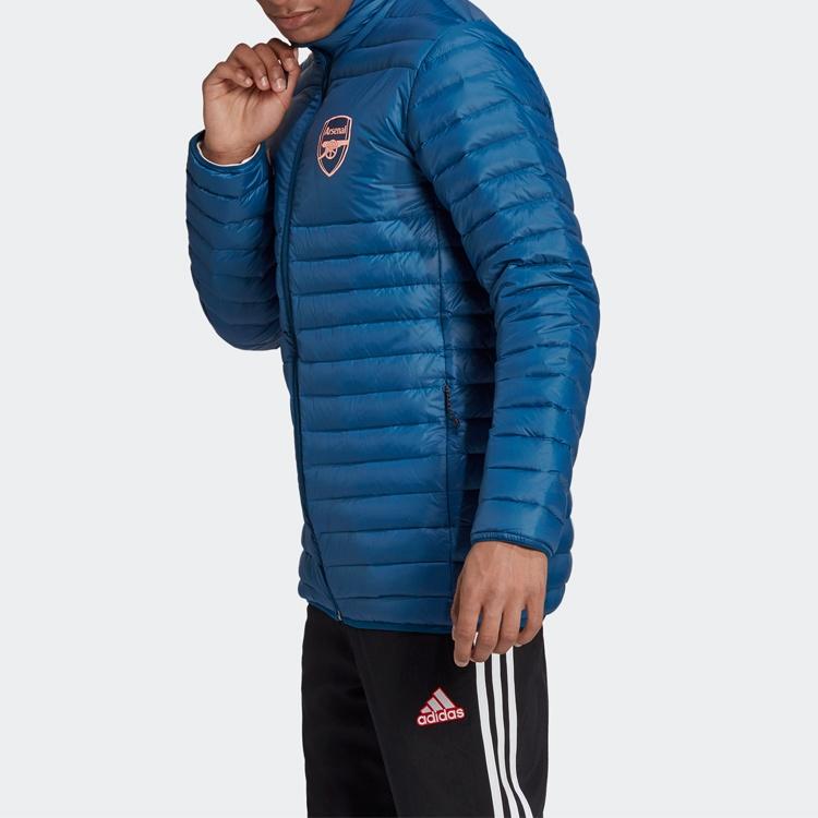 adidas Мужская пуховая куртка Арсенал Морской Синий FQ6911