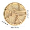 Wooden Puzzle Serving Tray For Fruit Divide Entertain Decorate Wooden Puzzle Serving Tray For Food