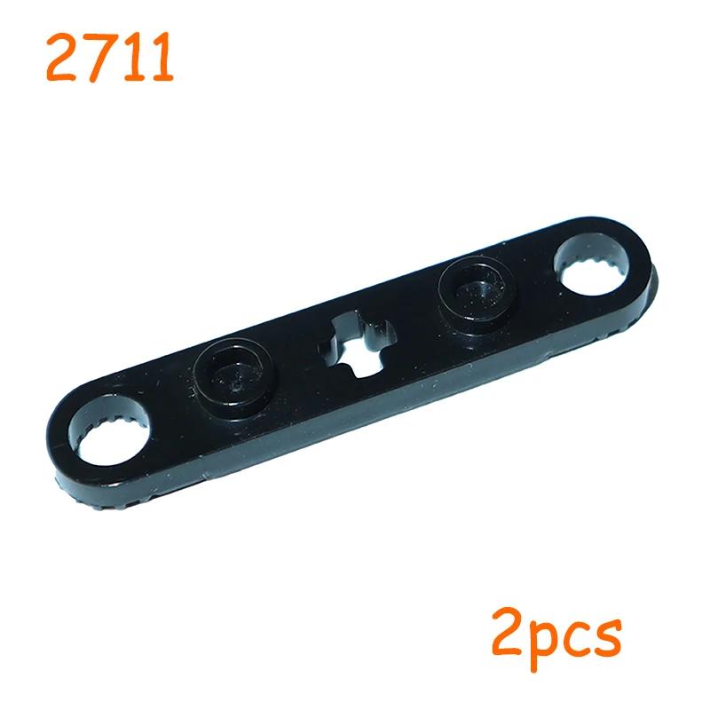 Non-Toxic Technical Plate With Toothed End Small Particle Building Blocks With Studs Moc Toy Parts 32124 32125 4263 2711 4262 4442 2719