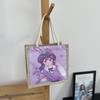 Модная маленькая сумка из хлопка и льна, сумка для перекусов в класс, портативная сумка для покупок, ретро-сумка женская от интернет-знаменитости, повседневная