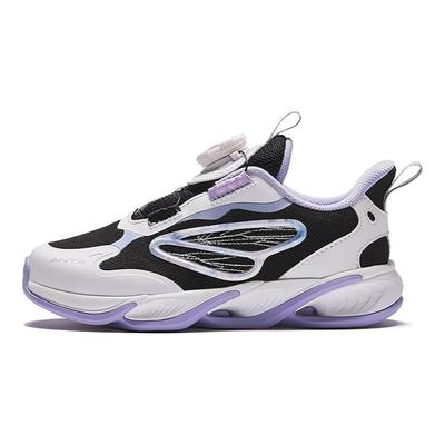 Детские красные огнестойкие износостойкие дышащие низкие кроссовки для бега Детские кроссовки Черные Фиолетовые 322419913-3