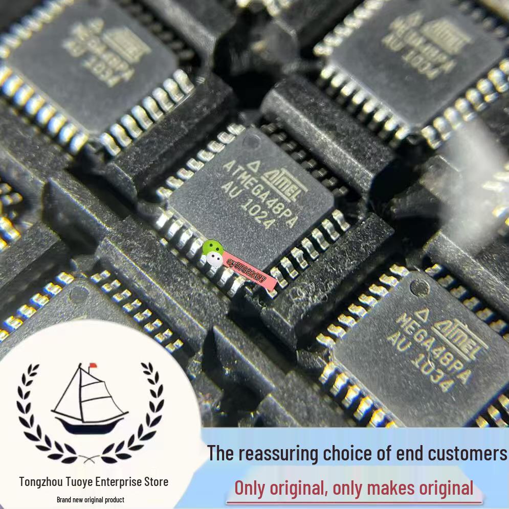 Original ATMEGA48PA-AU TQFP32 Microcontroller - Old Version Available