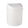 Bedroom with Cover Trash Garbage Can Small Trash Can Mini Desktop Bin Desk Dustbin