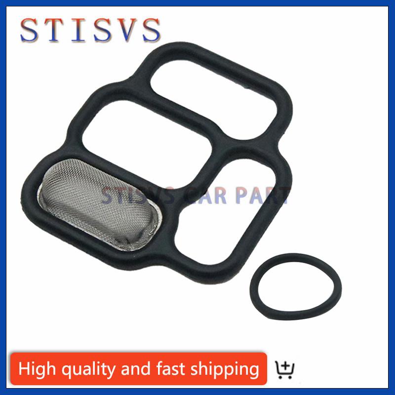 Vtec Solenoid Gasket Seal Kit Spool Valve Filter 15825-PCX-015 for Honda s2000 f20c f22c 1999-2009 91319-PAA-A01 Car Accessories