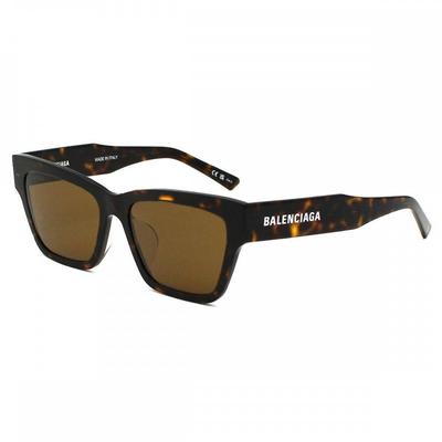 Balenciaga Солнцезащитные очки унисекс Havana BB0307SA-002