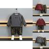 Stylish Boys Spring Autumn Sports Set With Soft Cotton Fabric For Age 3 To 8 Years