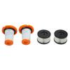 Washable Reusable Foam Motor Filter Captures Pet Hair