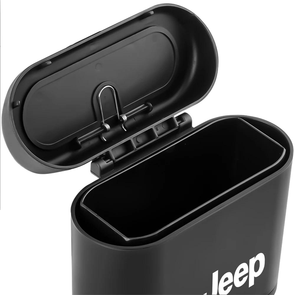 Для Jeep Автомобильный Мусорный Ящик в Дверь и на Спинку Сиденья Автомобильный Органайзер Контейнер для Хранения Автомобильная Мусорка Держатель для Мусора для Jeep Renegade Wran