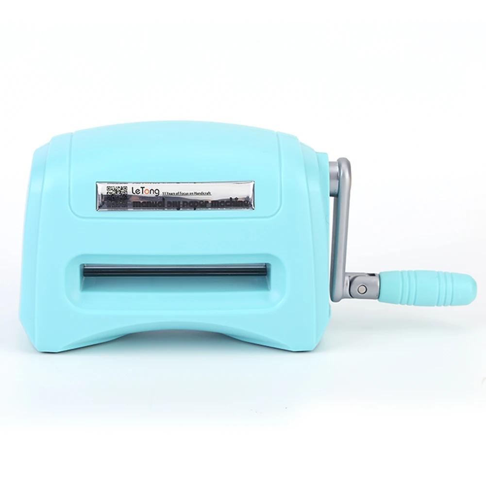 Машина для тиснения для рукоделия Портативная машина для резки и тиснения Практичный инструмент для рукоделия с пластиковой подложкой для карточек для скрапбукинга
