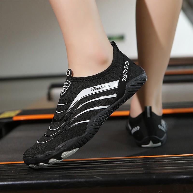 Unisex Indoor Fitness Shoes Jump Rope Yoga Running Machine Home Workout Non-Slip Soft Sole Training Sneakers