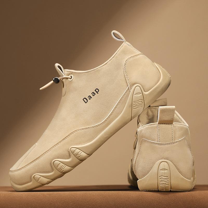 Высококачественная кожаная мужская повседневная обувь, легкие мужские мокасины ручной работы, дышащая удобная обувь для ходьбы, обувь для вождения без застежек