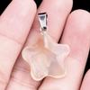 1460-20мм Кулон Пятиконечная Звезда из Натурального Полудрагоценного Камня для DIY Украшений