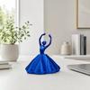 PLA Plastic Spinning Girl Statue Handicrafts Rotating Ballet Ornaments  Living Room Party Decor