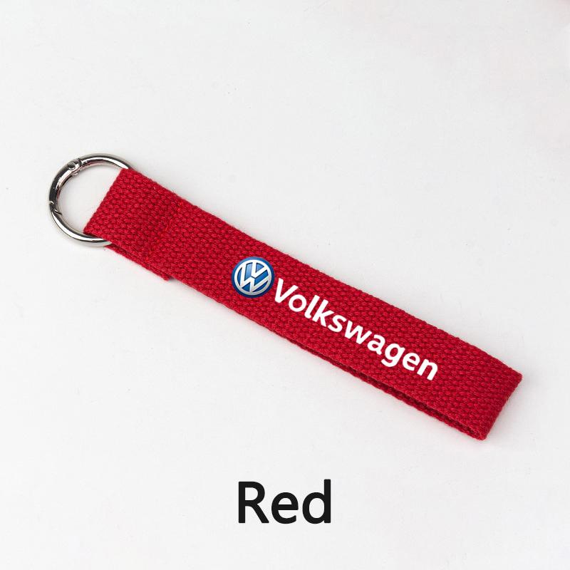 Car Logo Keychian For Volkswagen VW Beetle Golf Passat Jetta Touareg Tiguan Polo Bora Sagitar TACQUA Scirocco Keyring Key Holder QR2