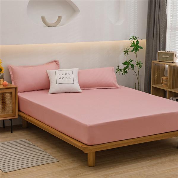 Новая хлопковая простыня, комплект постельного белья, наматрасник с резинками, двойное льняное противоскользящее регулируемое покрывало