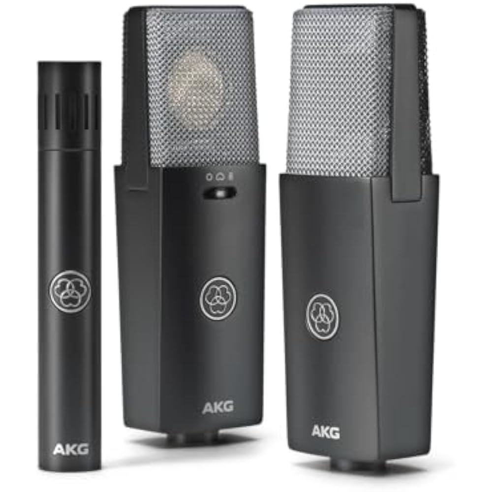 AKG (Игра Аркер) C104 Конденсаторный микрофон с боковой адресацией [Для записи вокала/Музыкальных инструмен...