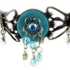 [E6663] - Designer Bracelet 'Columbine' Turquoise