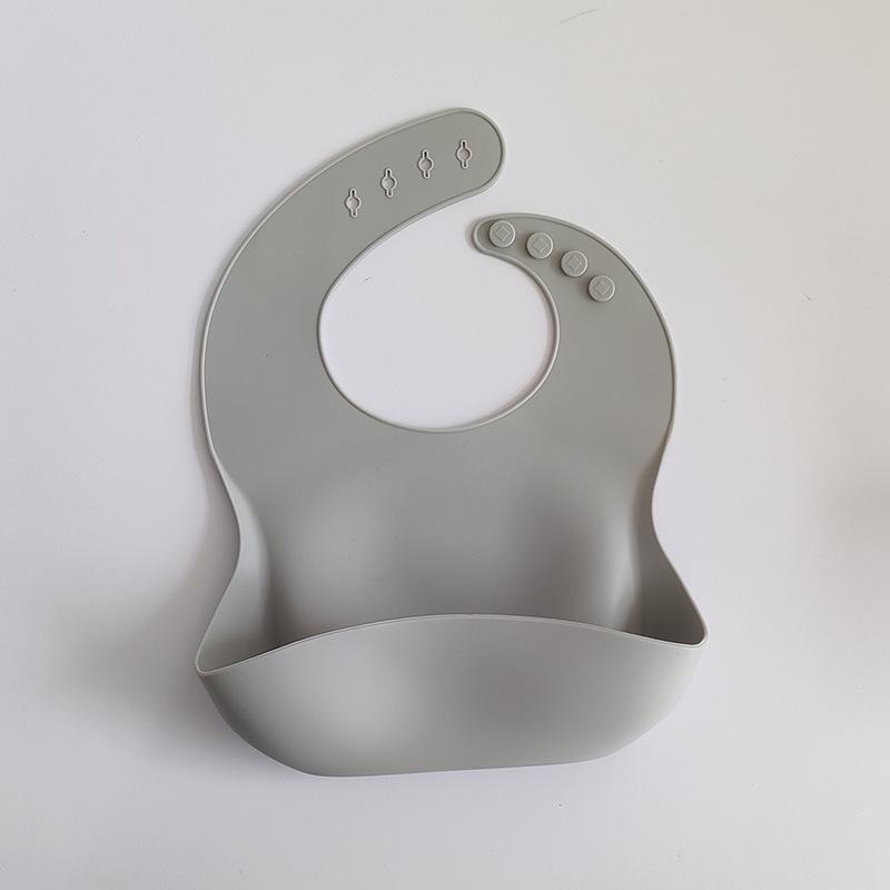 3D waterproof baby bib baby supplies cute cartoon animal print children's bib girl boy adjustable soft silicone bib baby feeding