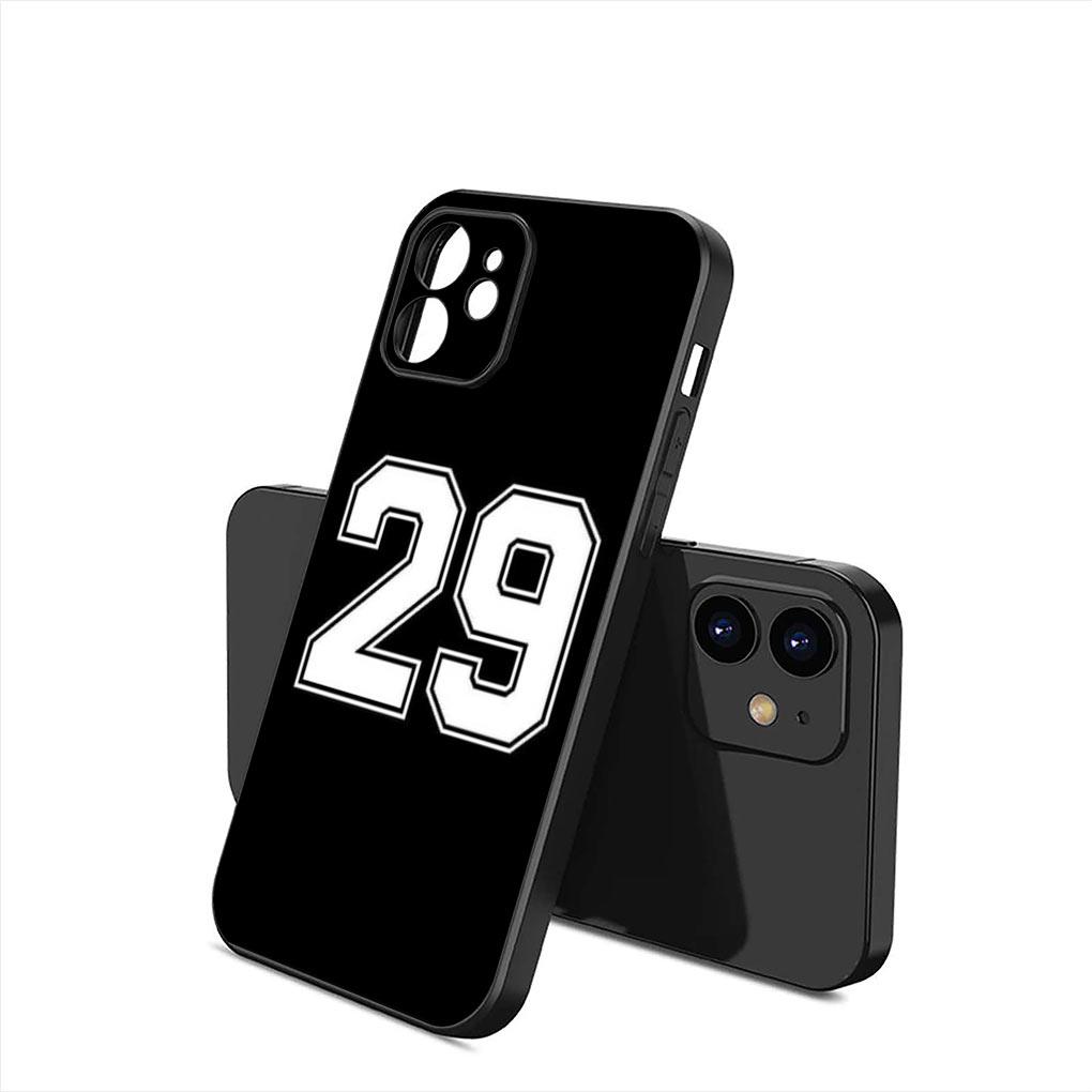 Number Football Baseball No 8 22 23 24 10 Cover for Apple iPhone 15 14 Plus 13 12 Mini Pro Max XR + 13Pro 14+ 15+ Case