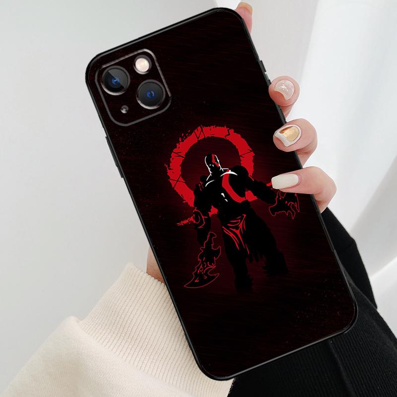 Чехол для телефона God of War Для iPhone 17 Pro Max 14 13 12 11 15 16 Pro Max mini 16 15 Plus 16e 17 Air Cover