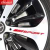 Универсальный стиль, наклейки на колеса автомобиля, авто «сделай сам», автомобильный сплав, гоночные спортивные наклейки на колеса, 4 шт., наклейка на колесо, аксессуары для стайлинга автомобилей