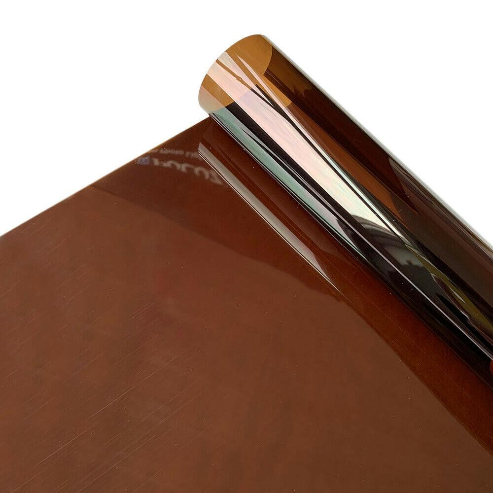 Прозрачная оконная пленка многоцветная солнечная тонировка самоклеящаяся витражная декоративная виниловая пленка рулон DIY A4 20/40*120 см