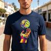 Colorful Hand Pickleball Abstract Art Graphic T Shirt Unisex Unisex Unisex Cotton Short Sleeve Tee Casual Streetwear Y2k Top