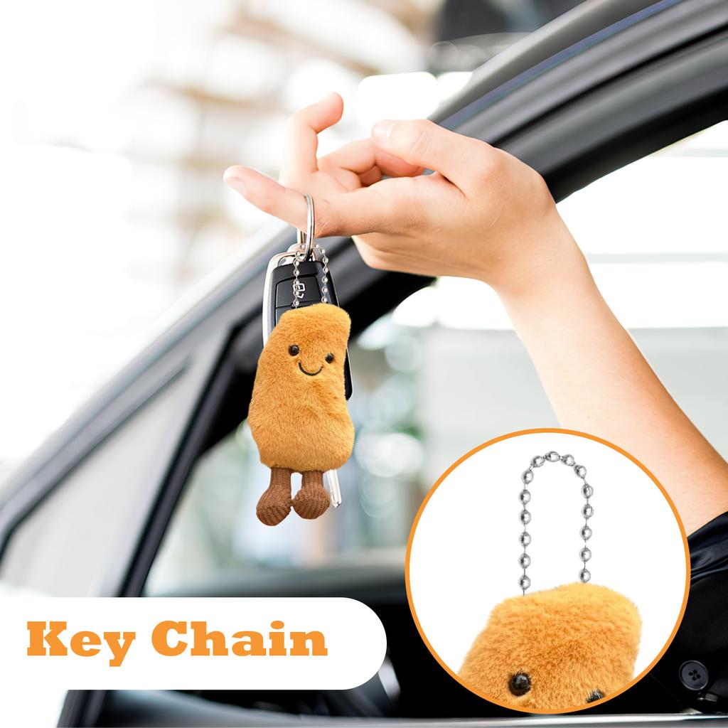 Брелок для ключей «Веселая Улыбка Картофельная Кукла» Подвеска «Улыбка Картофельная Кукла Машина Плюшевая Кукла