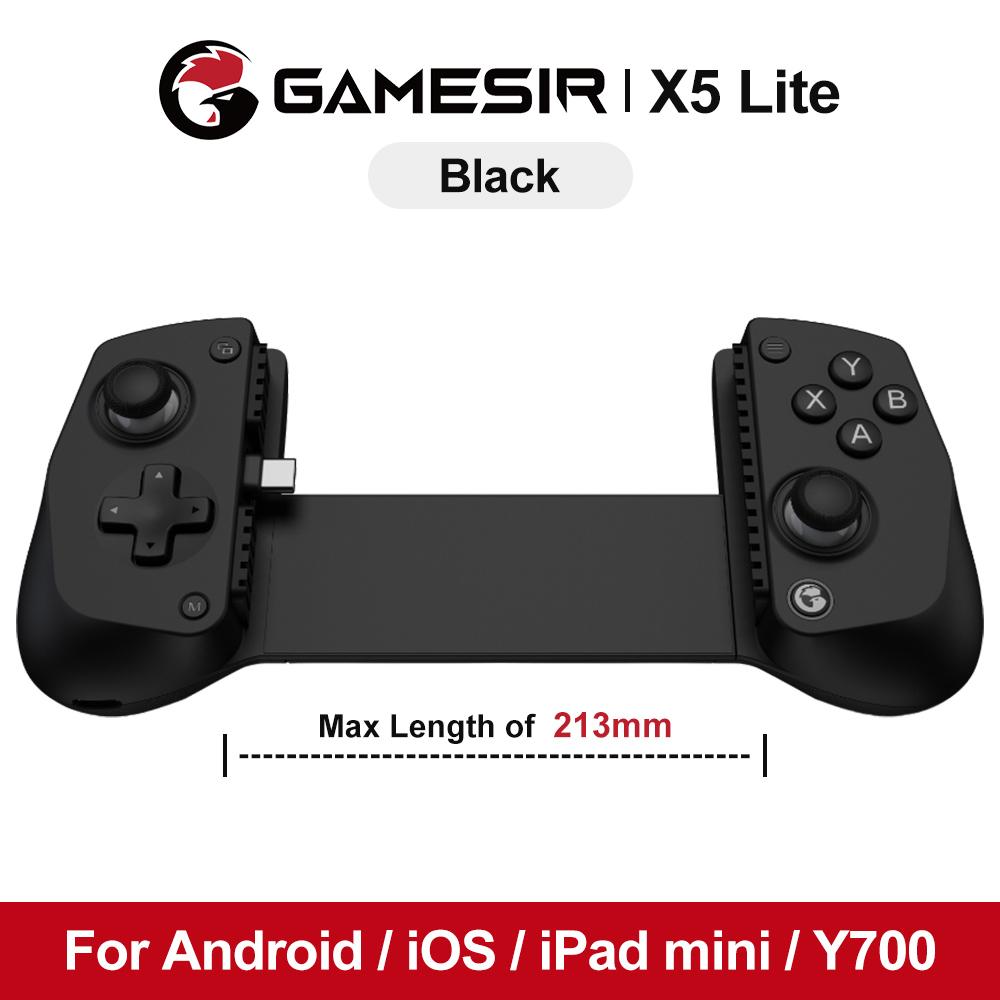 GameSir X5 Lite Mobile Gamepad Phone Game Controller for iPhone 16/15 iPad Mini Android Tablet Hall Effect Joysticks Design 5