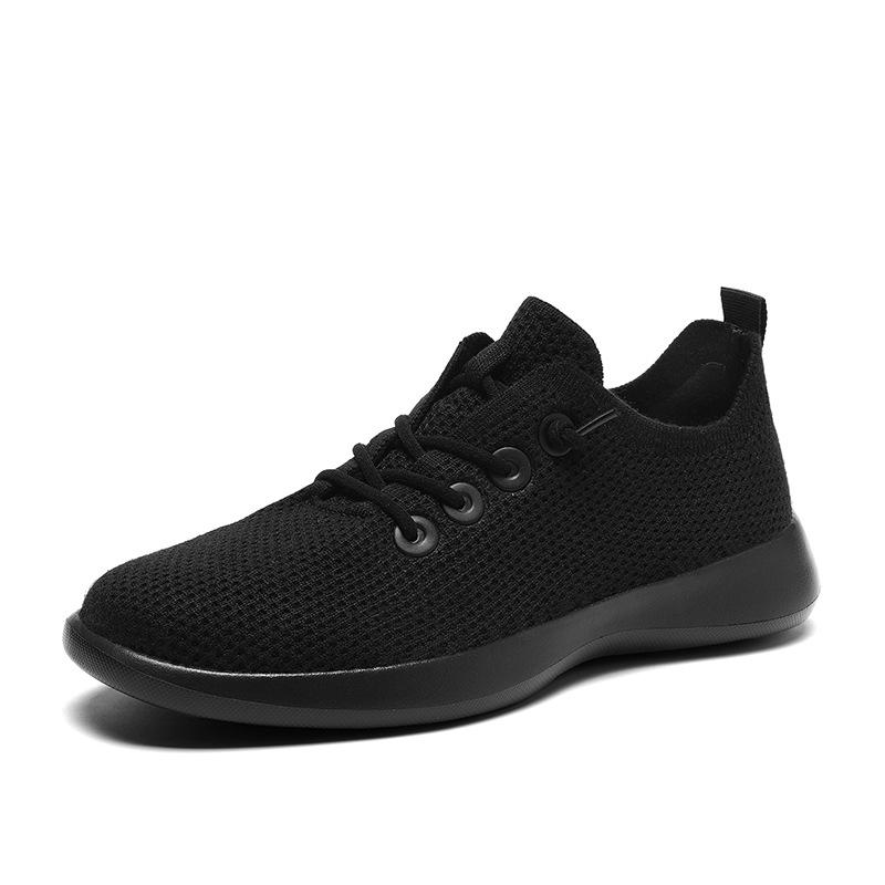 2025 hot-selling couple sports shoes light and breathable fly-woven casual shoes men's and women's running shoes foreign trade men's shoes
