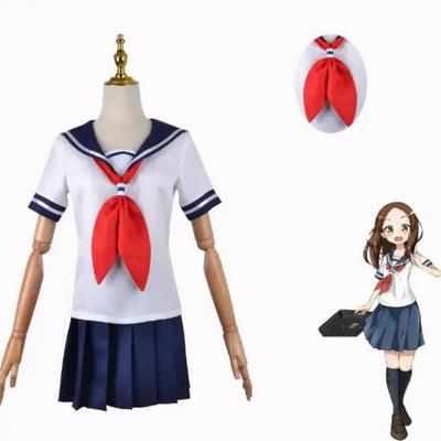 Костюмы для косплея Teasing Master Takagi-san Takagisan, костюм моряка Takagi, школьная форма, летняя униформа JK, юбки