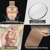 POEDAGAR Luxury Woman Watch Waterproof Stainless Steel Mesh Women's Watches Fashion Elegant Quartz Ladies Wristwatch Reloj