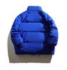 Unisex 2024 Winter Loose Cotton-Padded Jacket - Stand-Up Collar, Plus Size, Trendy Short Coat