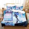 NEw Kawaii Anime Arknights Bedding Set Single Twin Full Queen King Size Bed Set Adult Kid Bedroom Duvet Cover Sets Home Textiles