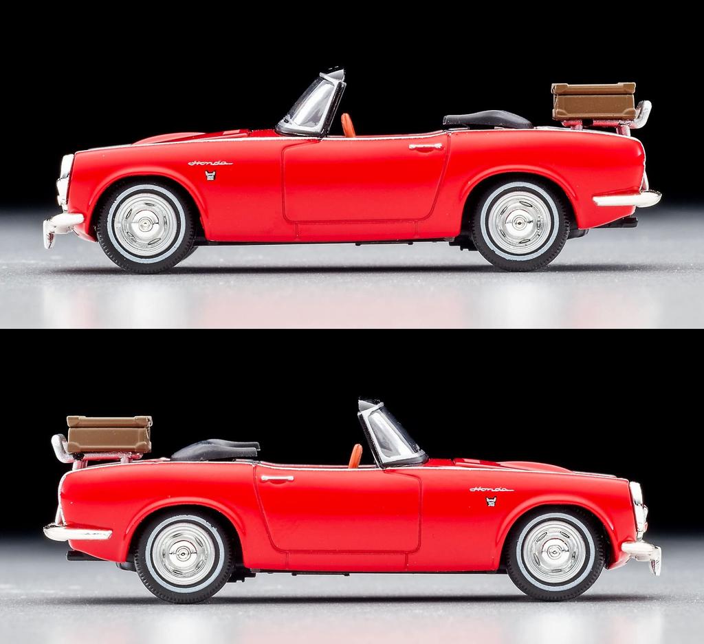 Tomica Limited Vintage Honda S800 Open Top Red Finished Product 320166 1/64 LV-200a