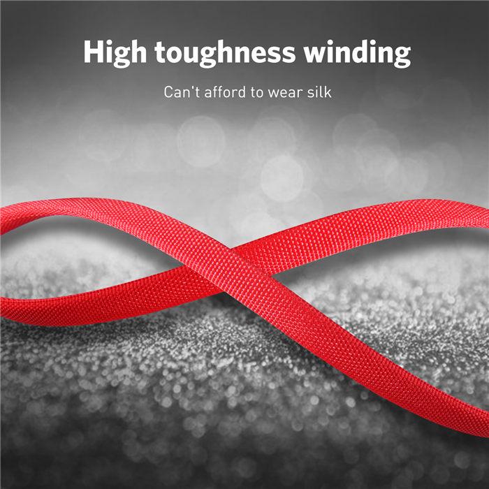 1.8M Lightning USB Charger Charging Data Sync Cable For IOS Micro Type-c Cable