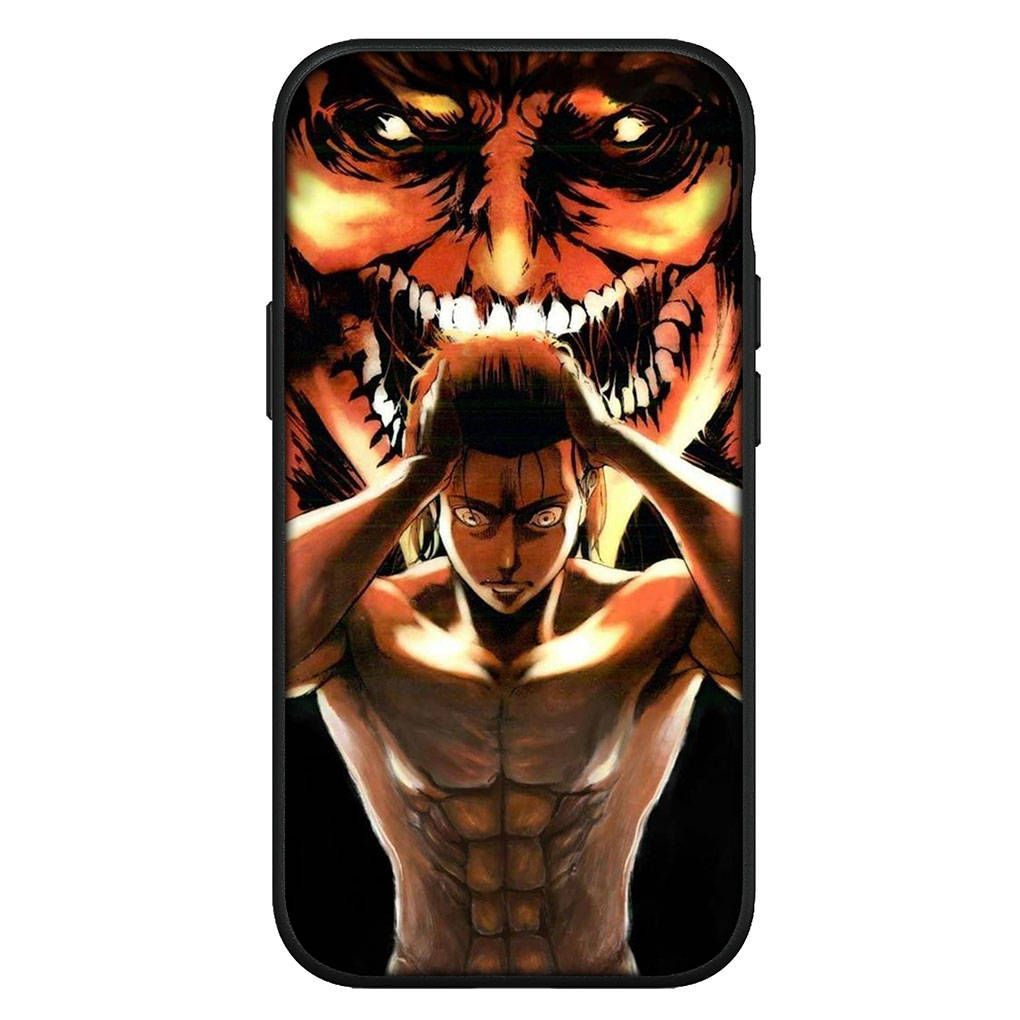 Чехол для iPhone 16 15 Xiaomi Redmi Note 14 13 12 11 Pro Max X 8 16e Samsung Galaxy S25 S24 S23 Moto OPPO Huawei Аниме Атака титанов Levi Чехол для телефона