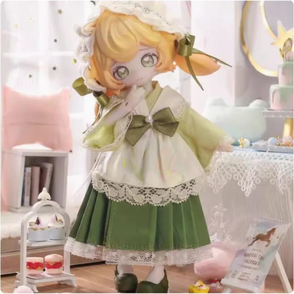 Оригинальная несъедобная кукла Jumping Moon Time Series Blind Box Игрушки Коробка-сюрприз 1/12 Bjd Коробка-сюрприз Подвижная кукла Каваи для девочек Игрушка