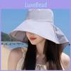 Панама в корейском стиле для улицы с двухслойными полями для защиты от солнца и водонепроницаемости